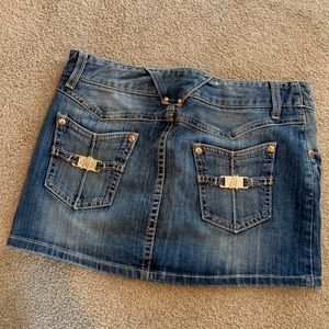 Marciano Jean skirt Sz 26